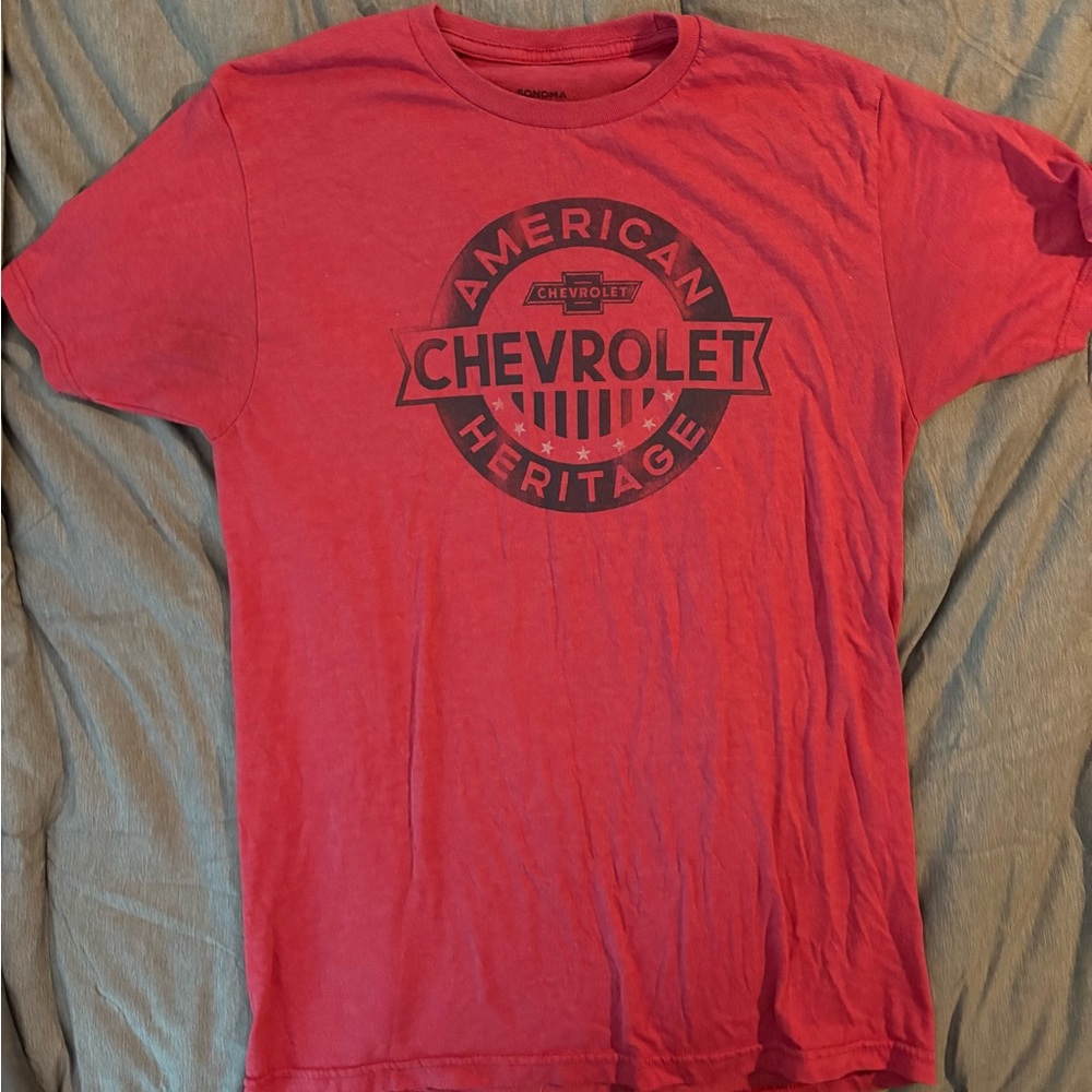 Sonoma Red Short Sleeve Tee with Vintage Logo